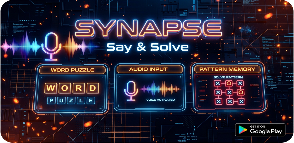 Say & Solve SYNAPSE - AI Speech & Math Puzzle Platform