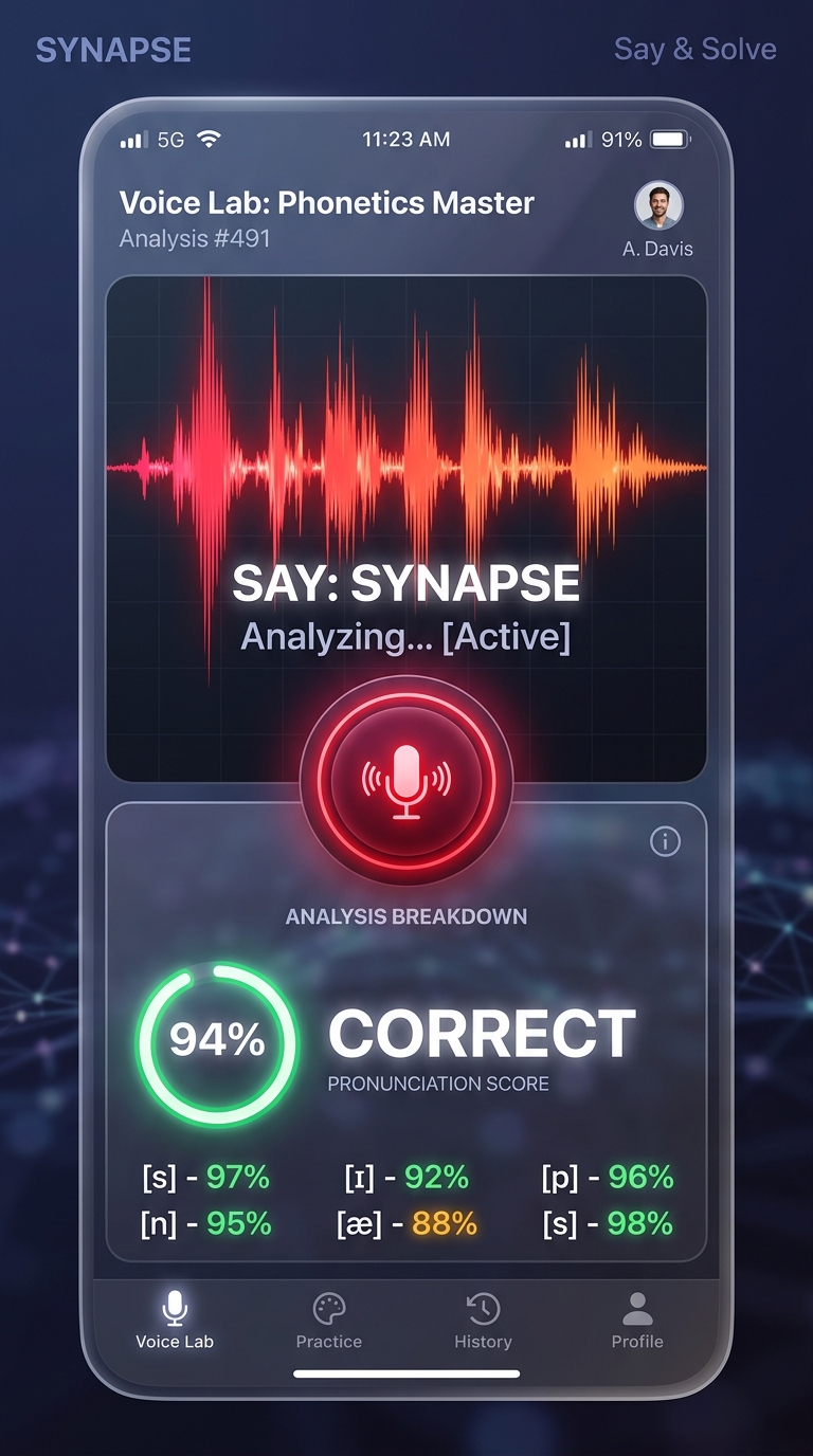 Say & Solve SYNAPSE Mobile Screenshot 2