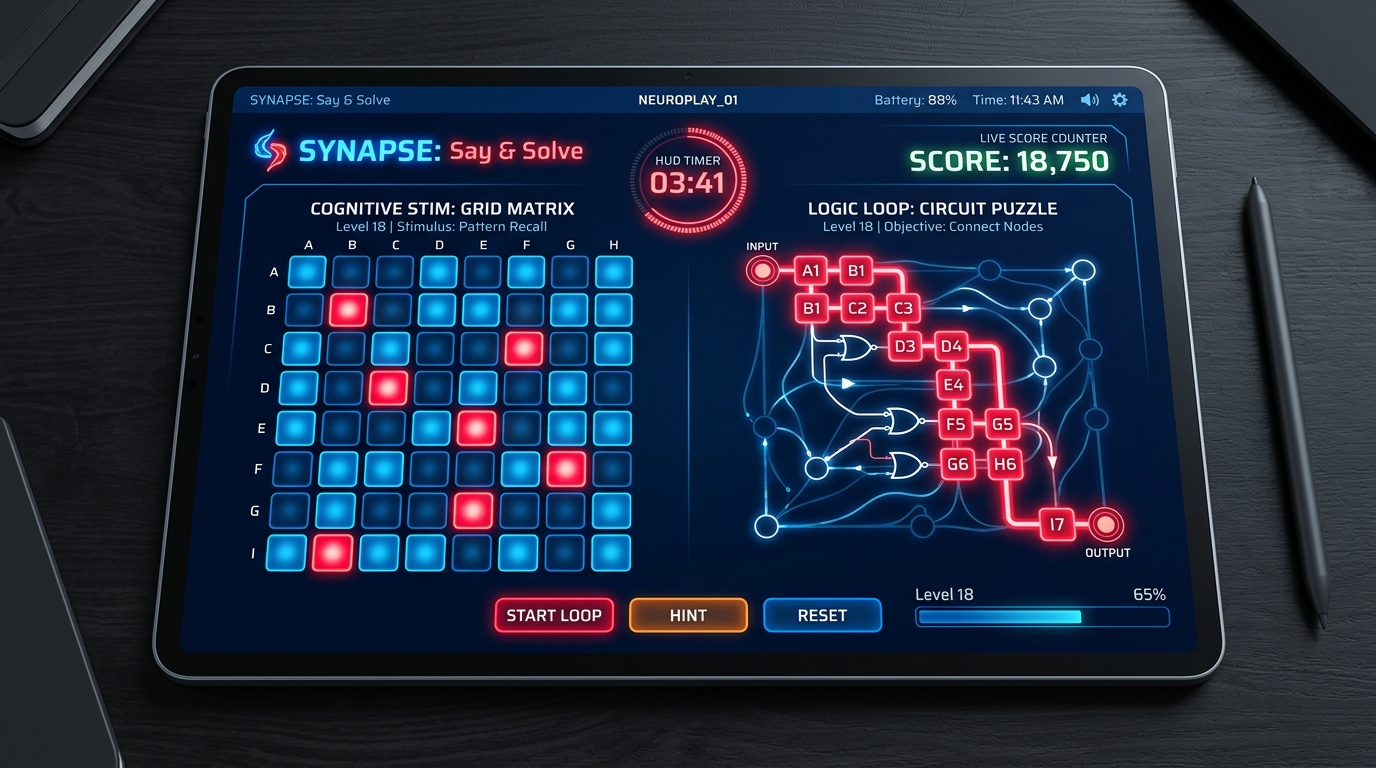 Say & Solve SYNAPSE Tablet Showcase 2